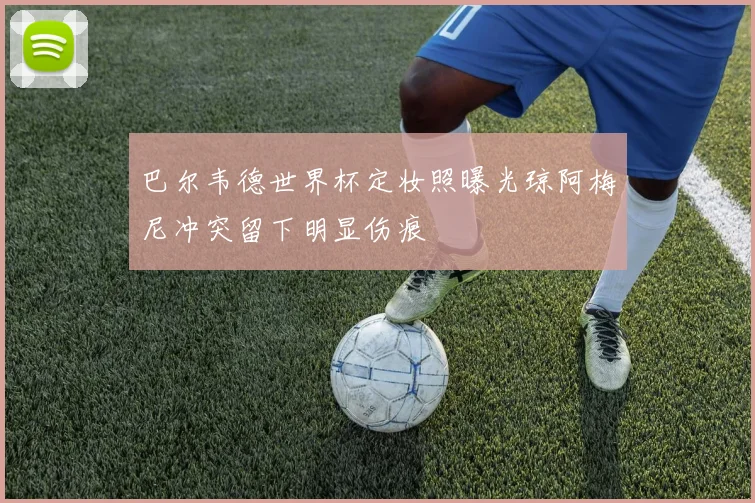 巴尔韦德世界杯定妆照曝光琼阿梅尼冲突留下明显伤痕